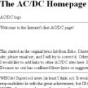 AC/DC Lyrics Page