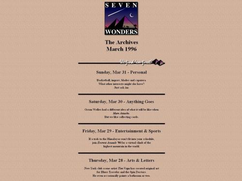 http://www.penncen.com/7wonders/7mar96.html