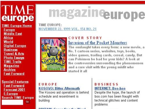http://www.time.com/time/europe/magazine/1999/1122/index.html