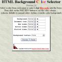 Imagitek’s Background Color Selector