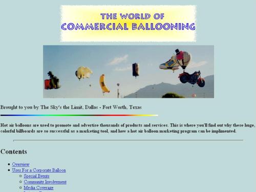 http://www.aero.com/ballooning/commercial/main.htm
