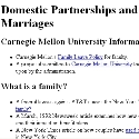 Collected Domestic Partner Information