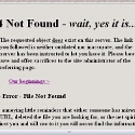 404 Error