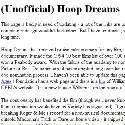Unofficial Hoop Dreams