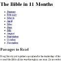 The Bible in 11 Months