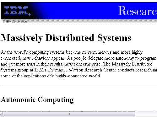 http://www.research.ibm.com/massive/
