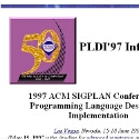 PLDI’97 Information