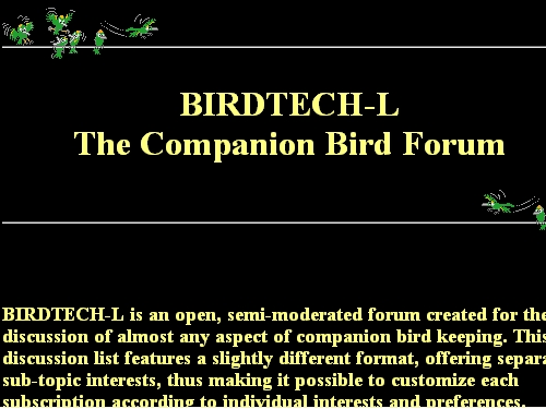 http://www.exoticbird.com/birdtech.html