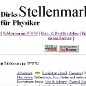 Stellenmarkt fur Physiker