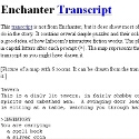 Transcripts